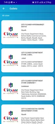 City Flower Rewards android App screenshot 2